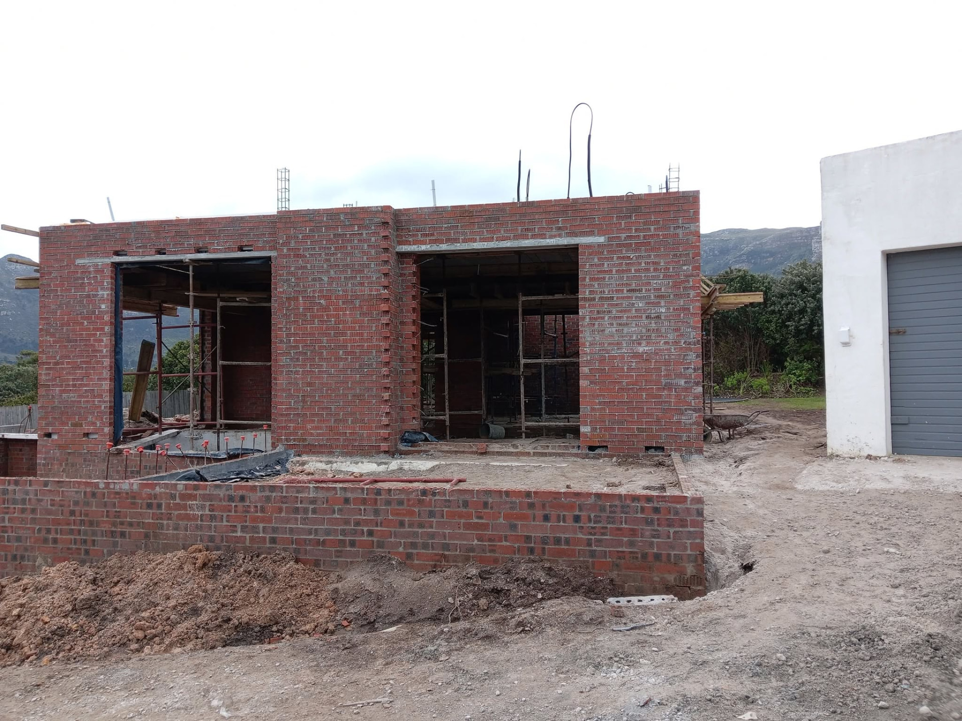 Single-storey house brickwork — Majors Builders